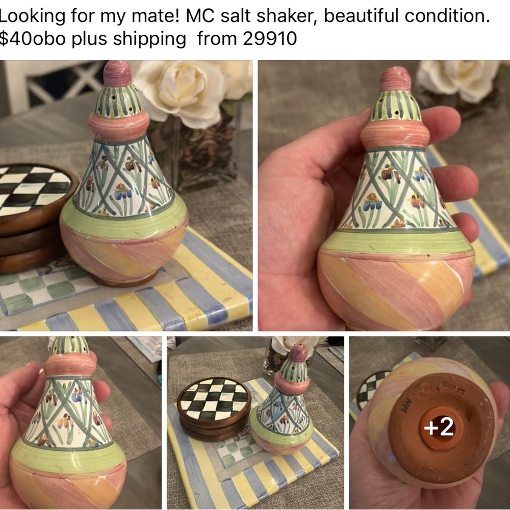Mackenzie-chids salt shaker